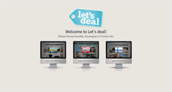 Desktop Screenshot of letsdeal.com