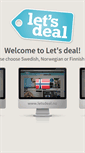 Mobile Screenshot of letsdeal.com